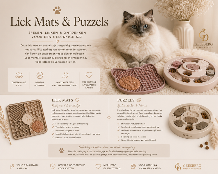 Lick mats & puzzles